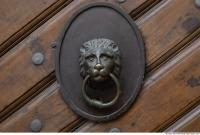 doors knocker lion head